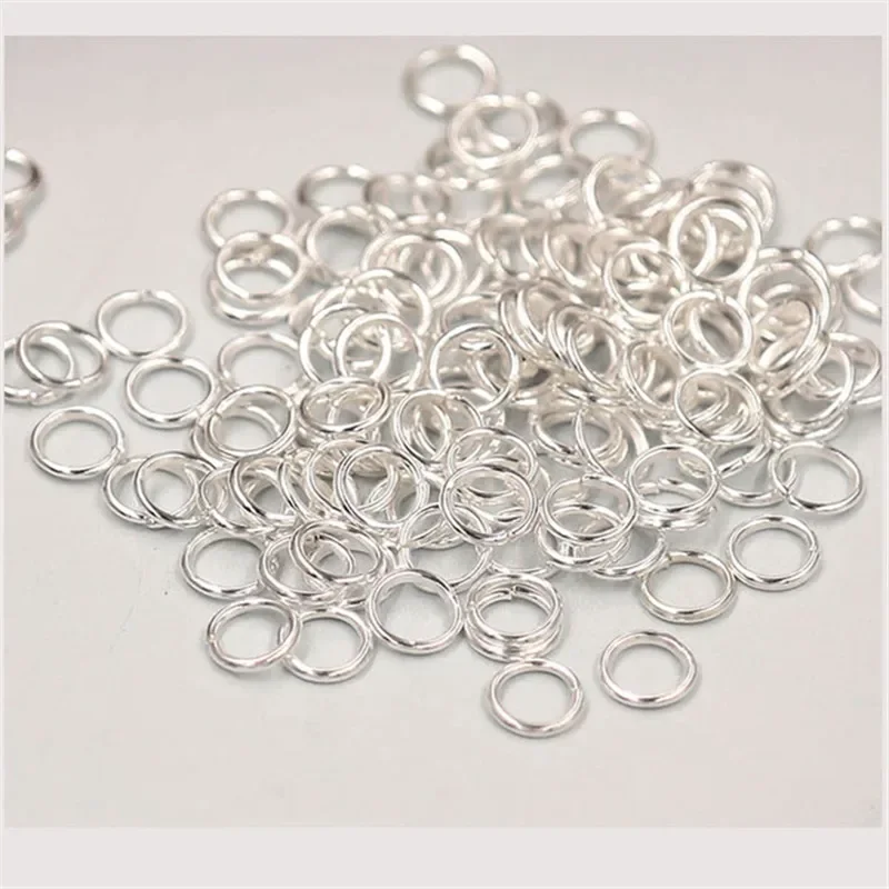 500pcs Sterling Silver Open Jump Ring Silver Components DIY Jewelry 925 silver findings opening rings