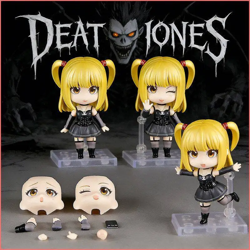 

New 10cm Q Version Nendoroid 2674 Misa Amane Anime Cute Articulated Action Figures Model Collectible Model Toys Desktop Ornament