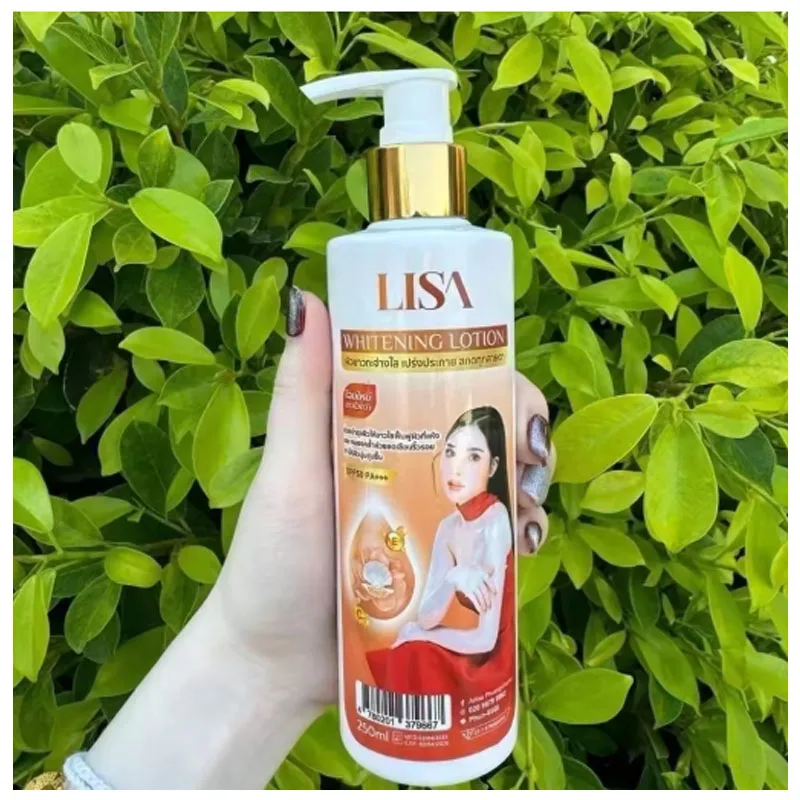 Whitening Hydrating Body Lotion 250ml Brighten Dark Skin Sun Damage Repair Moisturize Even Skin Tone Large Bottle