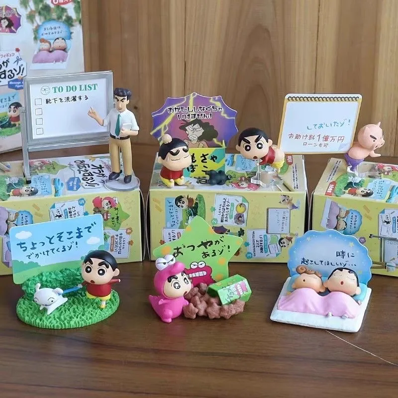 

Коллекционная фигурка-сюрприз Крейон Шин-чан: аниме-персонаж, игрушка-модель, украшение, подарок для девочек и мальчиков