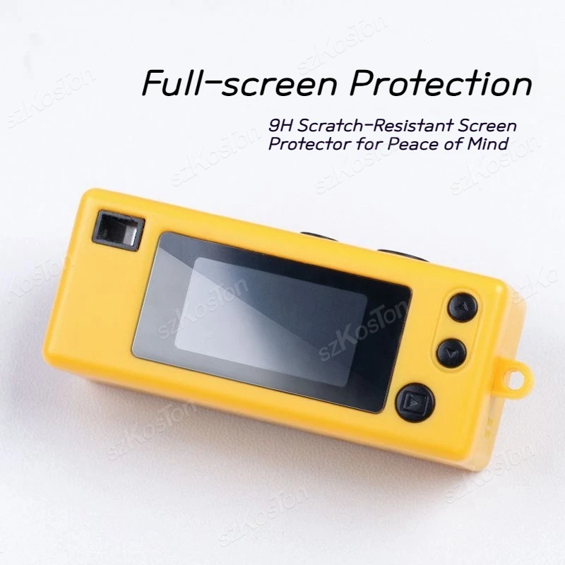 1PCS 9H Tempered Glass Screen Protector for Kodak Charmera Mini Camera LCD Screen Scratch Resistant Protective Film
