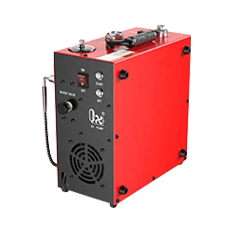 for DC 12V 400bar 4500psi vehicle-mounted high pressure air compressor