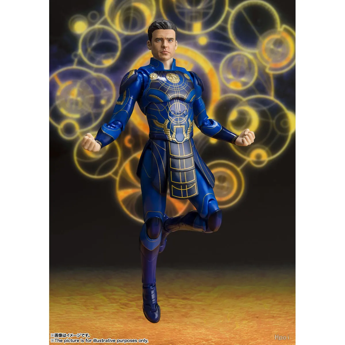 In Stock 100% Original BANDAI S.H.Figuarts SHF IKARIS SERSI KINGO ETERNALS Animation Character Model Action Toys Gifts