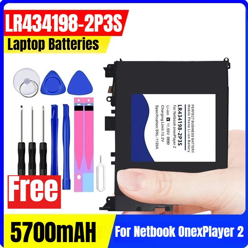 

LR434198-2P3S 3.85V 5700mAH Laptop Batteries for Netbook OnexPlayer 2