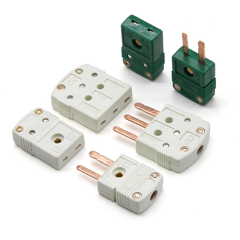 1/5pcs B/S Type Thermocouple Plug Socket And Panel Compensation Wire Connector SMPW-R/S-M/F MPJ-R/S-F