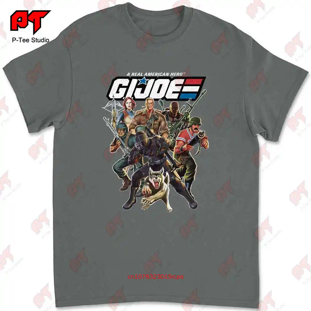 Distressed Real American Hero Gi Joe T Shirt 89EL