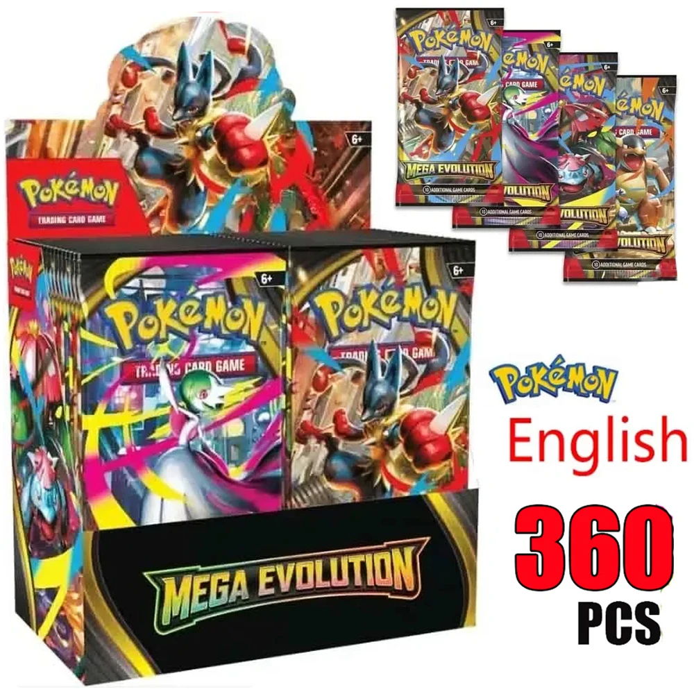 - 360 Stuks Pokemon Kaart Prismatische Evolutions Scarlet Violet 151 Surging Sparks & RIVALITES Engels Booster Battle Transactiekaart