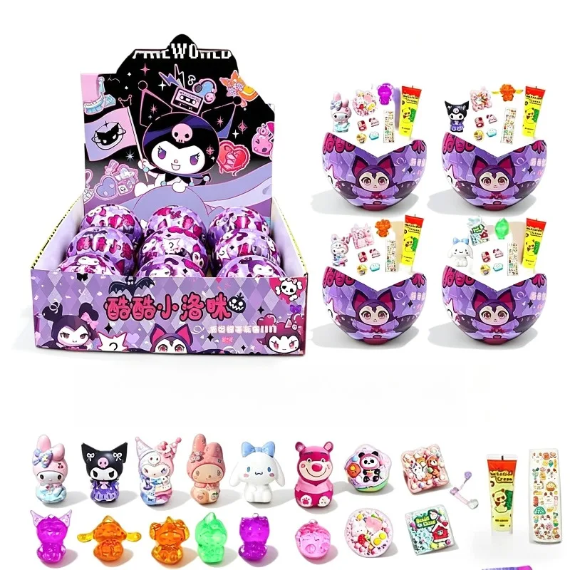 

Рождественская игрушка-сюрприз Sanrio Kolomi: случайный бокс-сюрприз, маленькая кукла, подвесное украшение, неожиданное подарок-издевательство