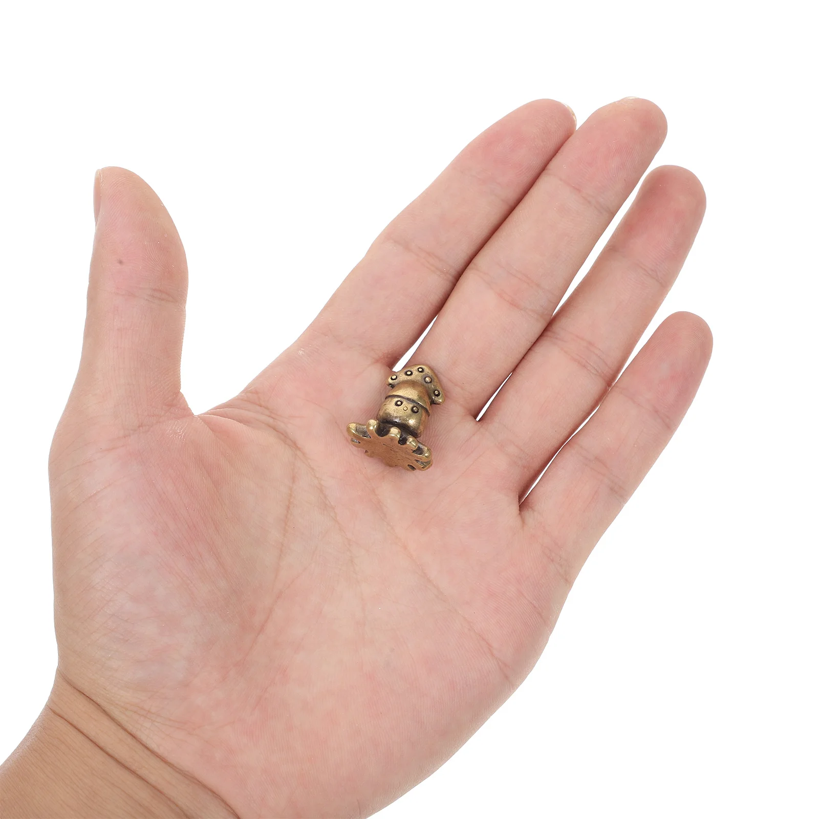 

Miniature Brass Small Cuttlefish Decoration Creative Ocean Animal Sculpture for Aquarium Desk Home Ornament Decorations Aquarium