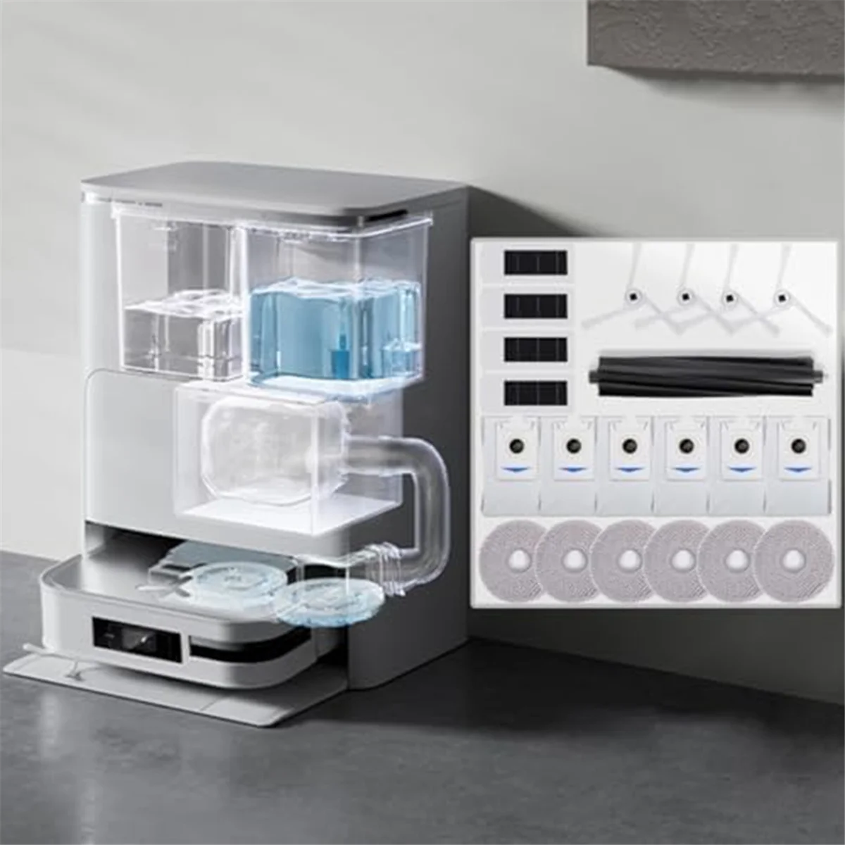 Per Ecovacs Deebot X2 Omni/X2 Pro/X2 accessori per il vuoto del Robot rullo spazzola laterale principale filtro Hepa parti in tessuto Mop