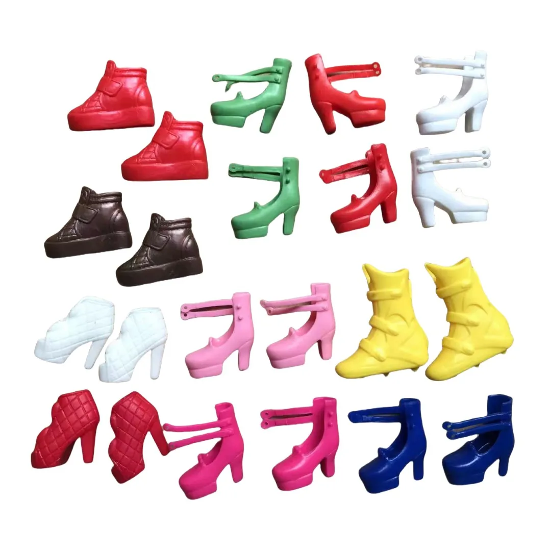 Licca Doll Shoes Sandals 1/6 Doll Accessories White Blue Red Black Yellow Coffee Color Doll Parts Cute Doll Decors