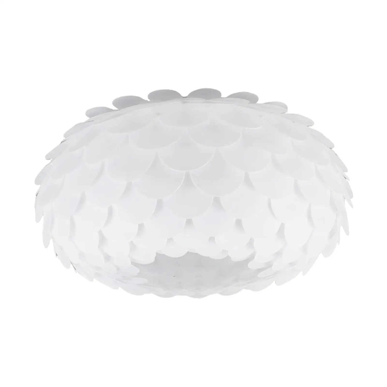 Pendant Lamp Shade White Lighting Fixtures Cover Fish Scale Ball Lampshade for Restaurant Living Room Hotel Cafe Dining Room