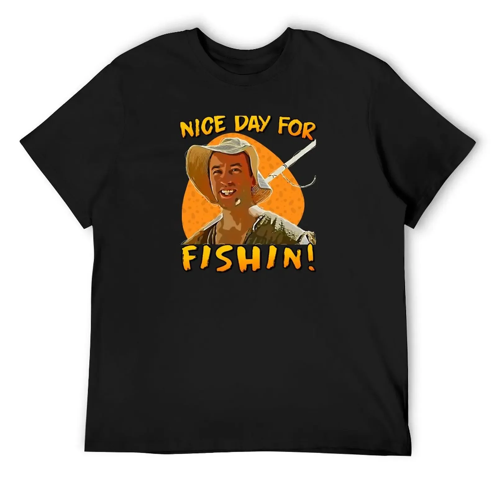 Nice day for fishin - viva la dirt league T-Shirt customs design your own vintage anime shirt Men's t-shirts