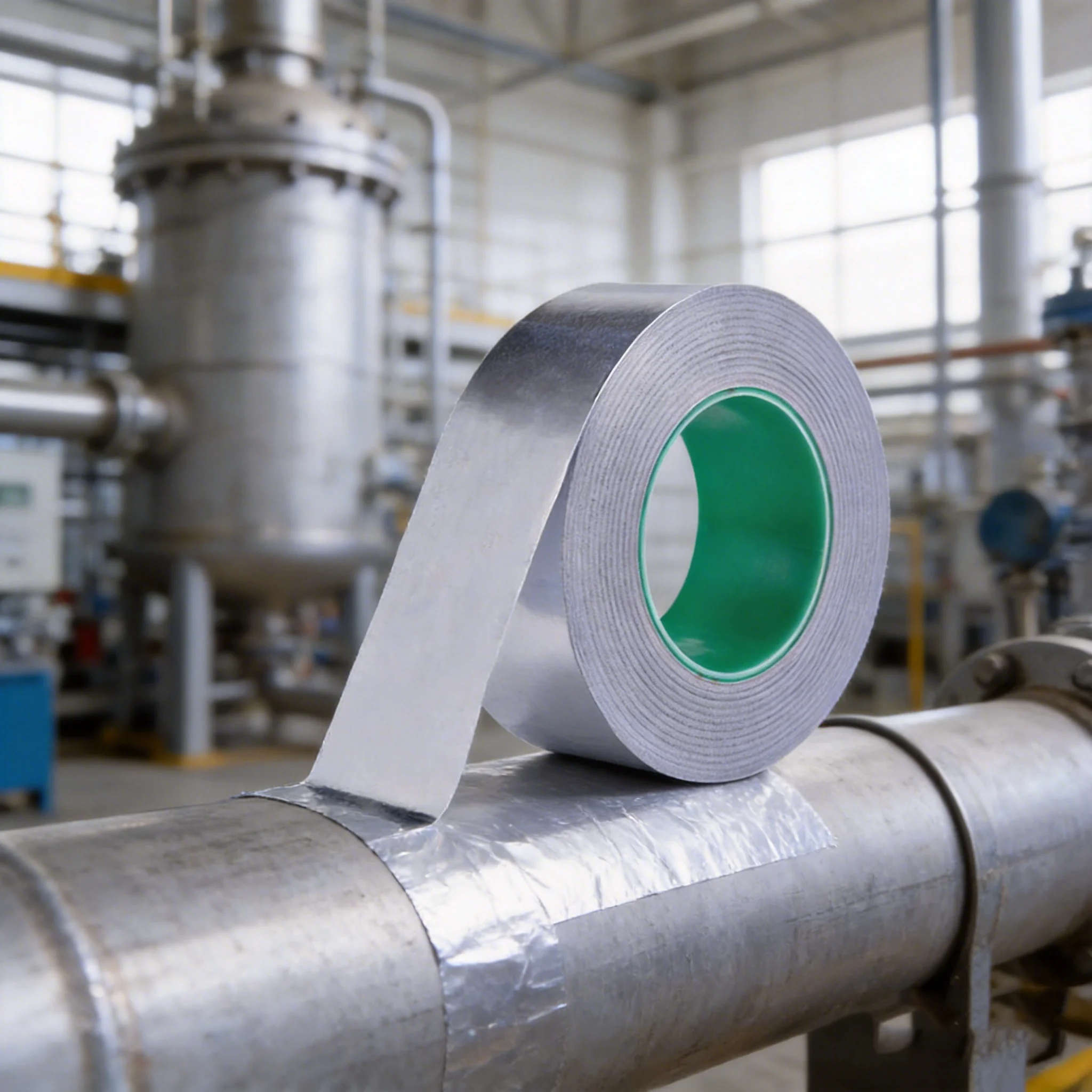 5Rolls Double Conductive Aluminum Foil Tape 50mm x 50m EMI Shielding Tape Electrical Grounding Tape for Cables Electronics