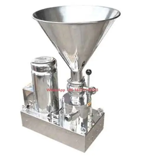 

High Quality Automatic Bean Chili Garlic Sauce Date Jam Grinding Cashew Nut Coconut Butter Cocoa Cassava Making Machine