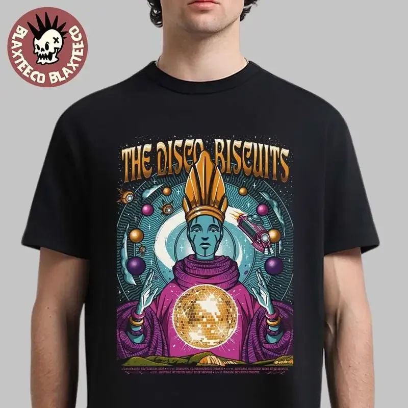 The Disco Biscuits Celebrating 30 Years Tour On June 2025 Space Wizard shirt
