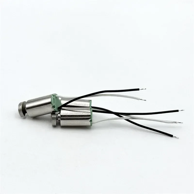 610 Micro Coreless Vibration Motor DC 3.7V 4.2V 12000RPM 10mm*6mm Line Length 30MM Strong Vibration for DIY Toy Massage Stick