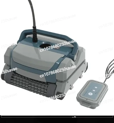 

Robotic Wall Climbing Wired Automatic Robot Pool Cleaner Swimming Pool Cleaning Robot Vacuum Cleaner with 130W Suction Power