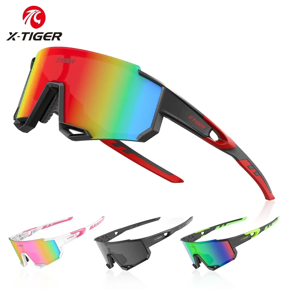 X-TIGER Cycling Glasses Color Polarized Men Women Sports Sunglasses Road MTB Bike Bicycle Riding Protection Goggles Eyewear