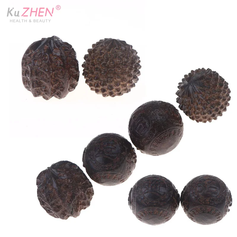 1Pair Brand New Quality Sandalwood HandheldBall Relief Walnut Handheld Ball Massage Exercise Healthcare Plaything Hand-Worn Ball