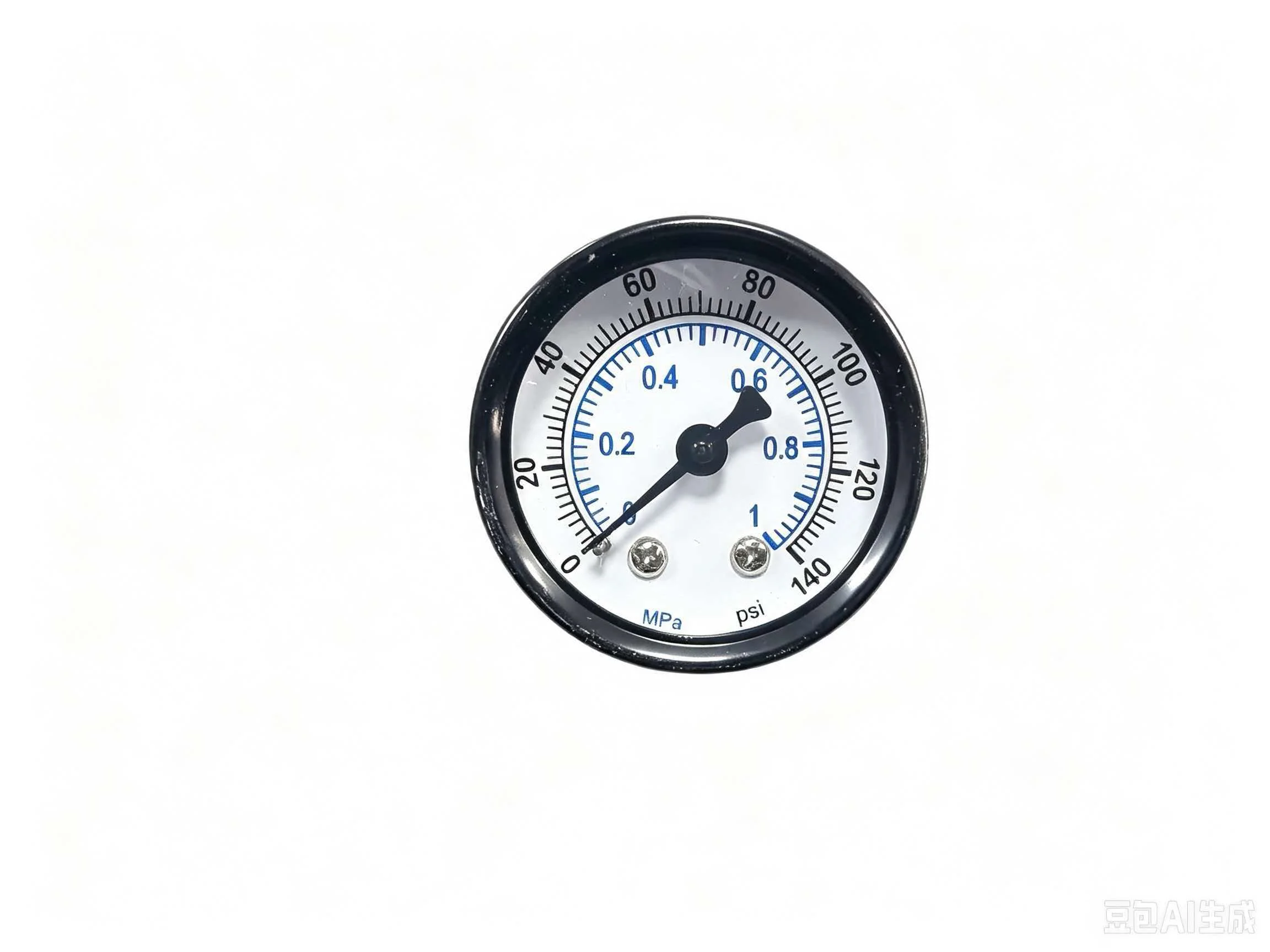 Industrial Grade High Precision Pneumatic Pressure Gauge with G1/8 Thread 0-1MPa Multi-field Pressure Detection And Indicator
