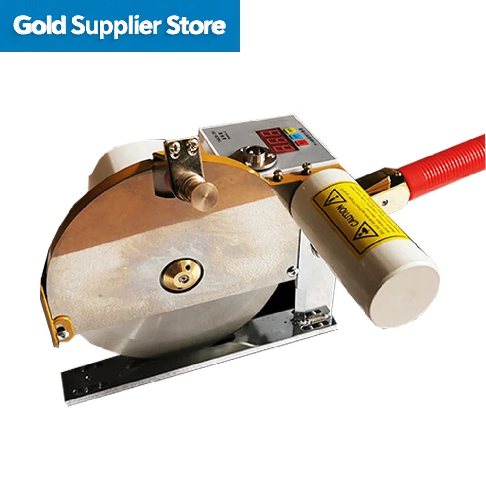 Automatic Electric Round Knife, Fabric Cutter for Apparel & Roller Blinds, Edge Finishing Machine
