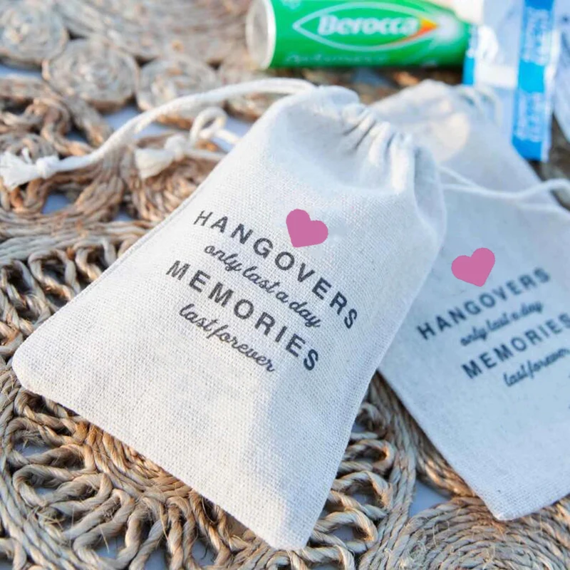 5pcs Recovery Hangover Kit bags Bach weekend Bachelorette hen Party bridal shower bride to be wedding engagement Birthday gift view 4