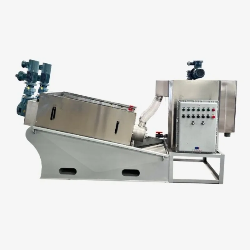 Sludge treatment equipment 304 sewage domestic food factory wastewater solid-liquid separation machine filter press
