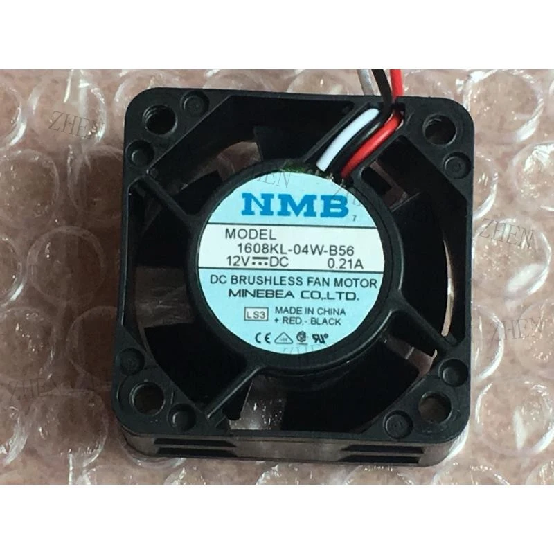 

S NEW for NMB 1608KL-04W-B56 12V 0.21A 3pin cooling fan#QW