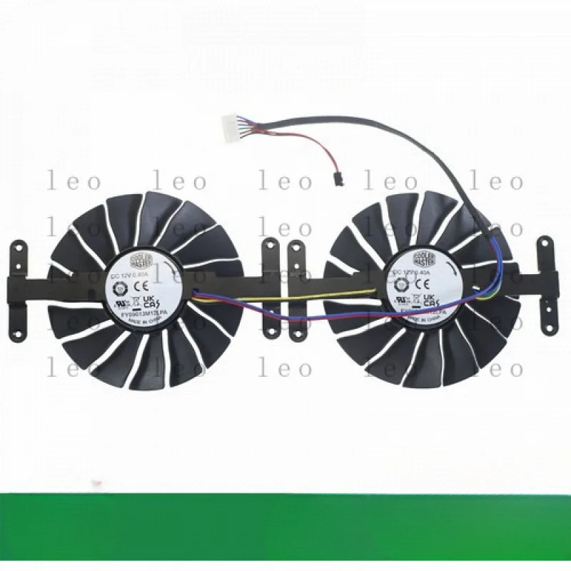 PP  2pcs 85MM FY09013M12LPA 6Pin Video Card Fan For Intel ARC A750 Graphics Fan