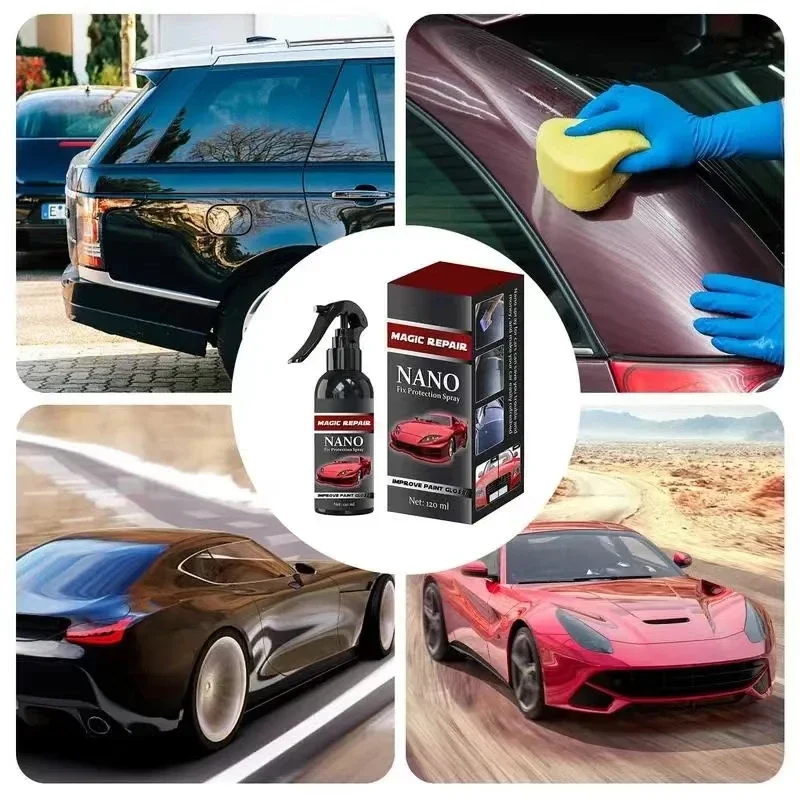 

Automotive Coating Agent Crystal Plating Liquid Car Paint Repair Polishing Hand Spray Water Wax Wash Maintenance