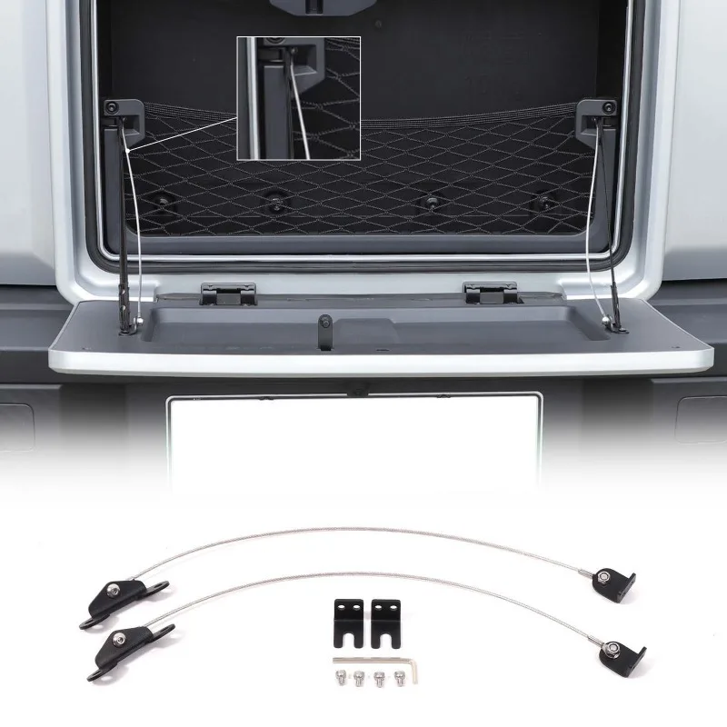 

Carbon Steel Tailgate Storage Box Cover Wire Rope Trunk Lid Connecting Rope For Chery ICAR 03 Jaecoo J6 Fulwin X3 T19 2024-2026