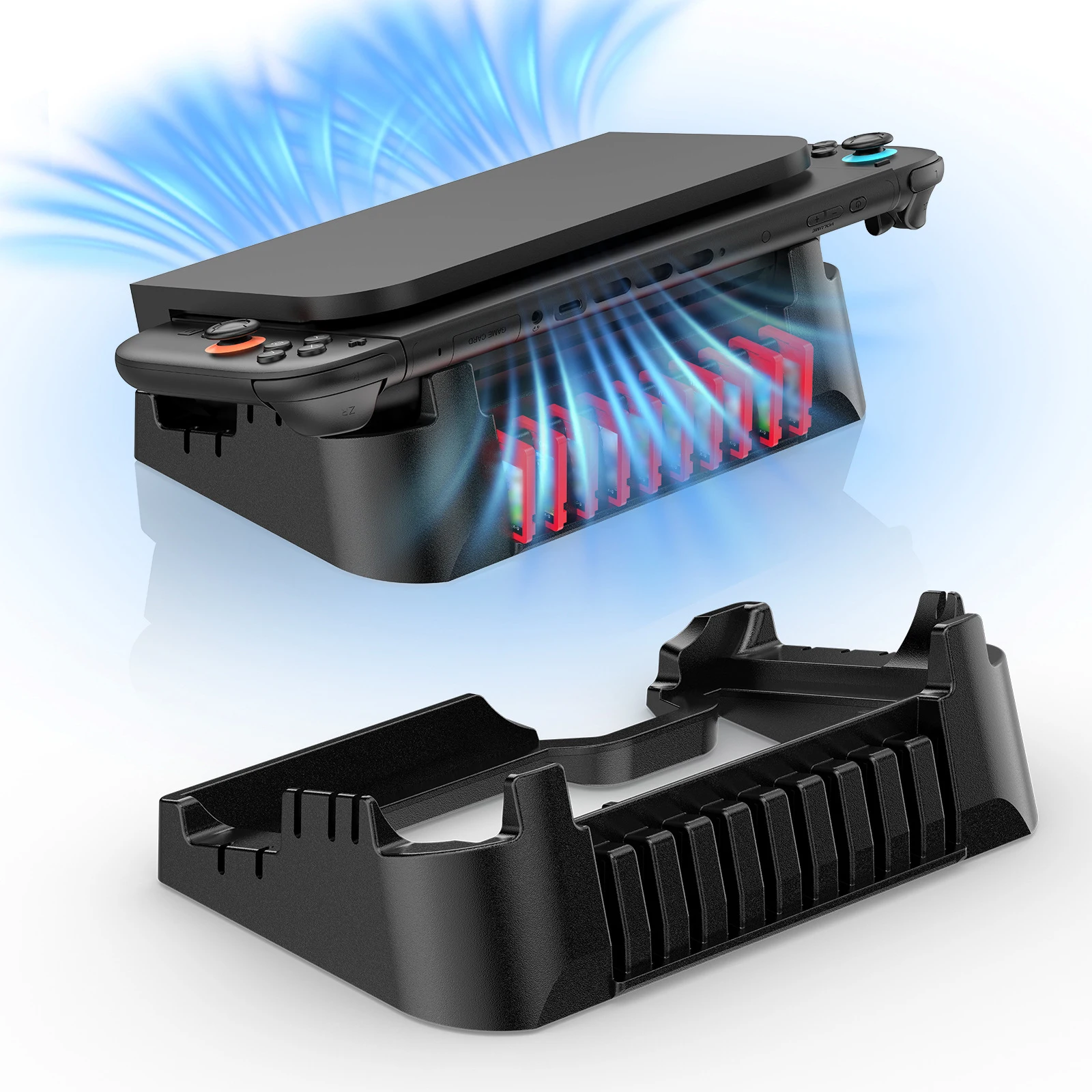 Game Console Host Storage Rack for Switch 2 Charging Dock Station Base Game Console Horizontal Base Stand Console Accessories