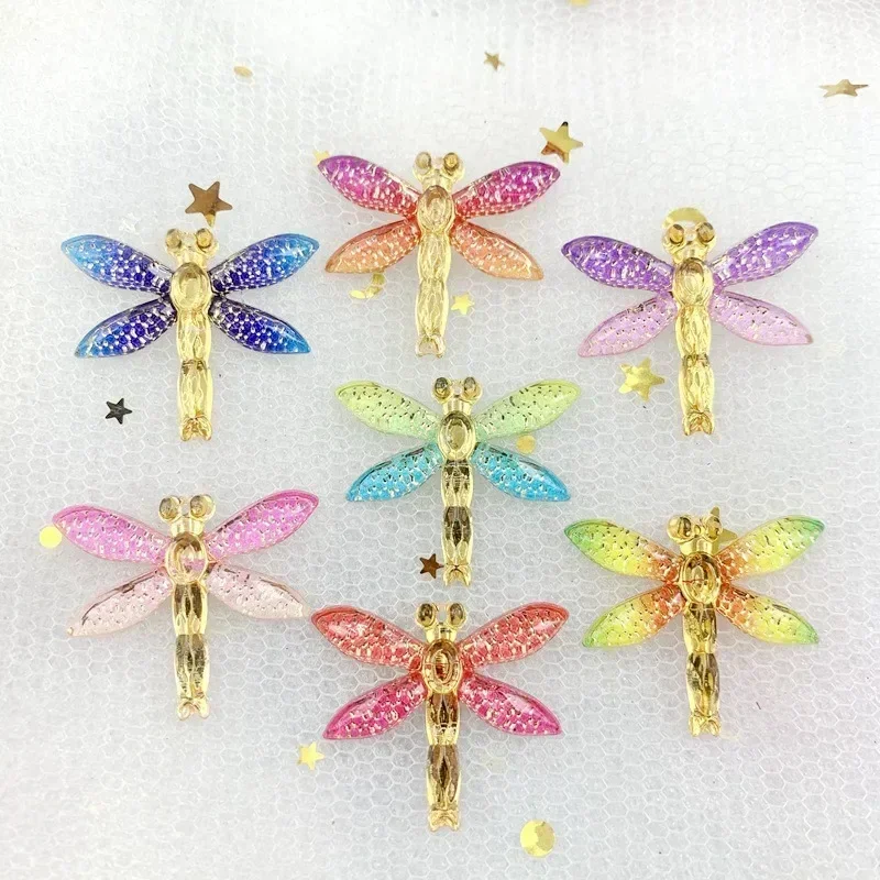 Colorful rainbow birds /Butterfly/ bees/koi,shape Flat Back Figurine DIY Wedding Scrapbook Decor Home Craft Embellishments 1hole