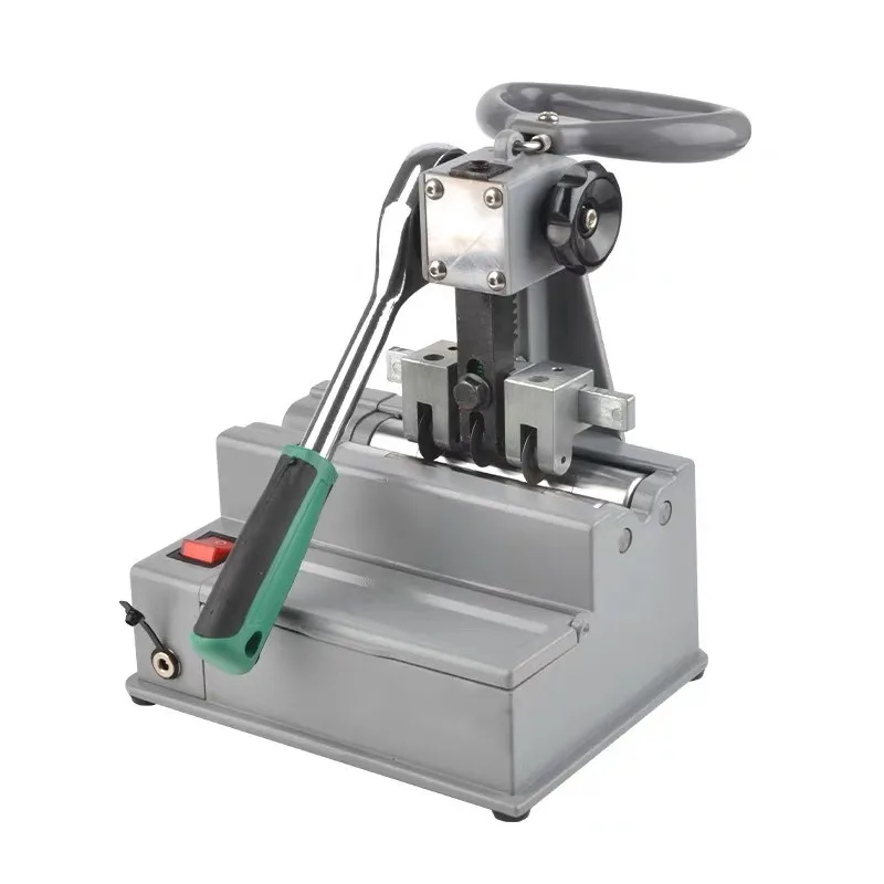 Electric plug-in pipe cutting machine, desktop small handheld stainless steel pipe burr-free tool, portable cutting machine