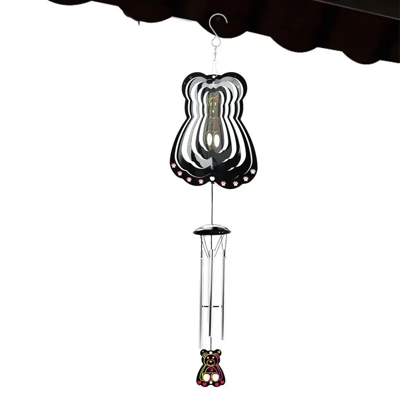 

Ветро колокольчики на открытом воздухе 3D декоративные вращающиеся пугающие птицы ветра реки садовые блесны кулон газон орнамент двор художественный декор