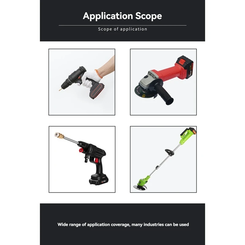 리튬 이온 배터리 케이스 키트, 배터리 팩 액세서리, 회로 기판 포함, 18650 배터리 셀, 전동 공구 액세서리, 21V