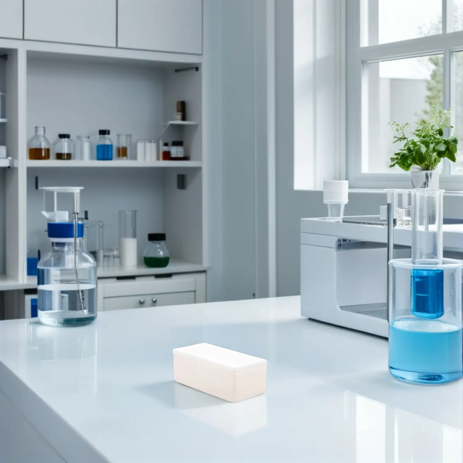 Fotografia 6: Crisol de Corindo de Alta Temperatura com Tampa para Laboratório, Barco de Óxido de Alumínio para Experimentos Precisos e Fusão de Metais