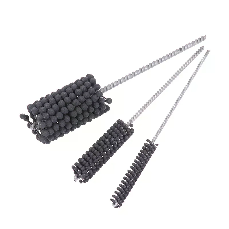 Flexible Cylinder Honing Brushes Φ12-40mm Grit 320 Abrasive For Mild Steel Stainless Steel Cast Iron Soft Ferrous