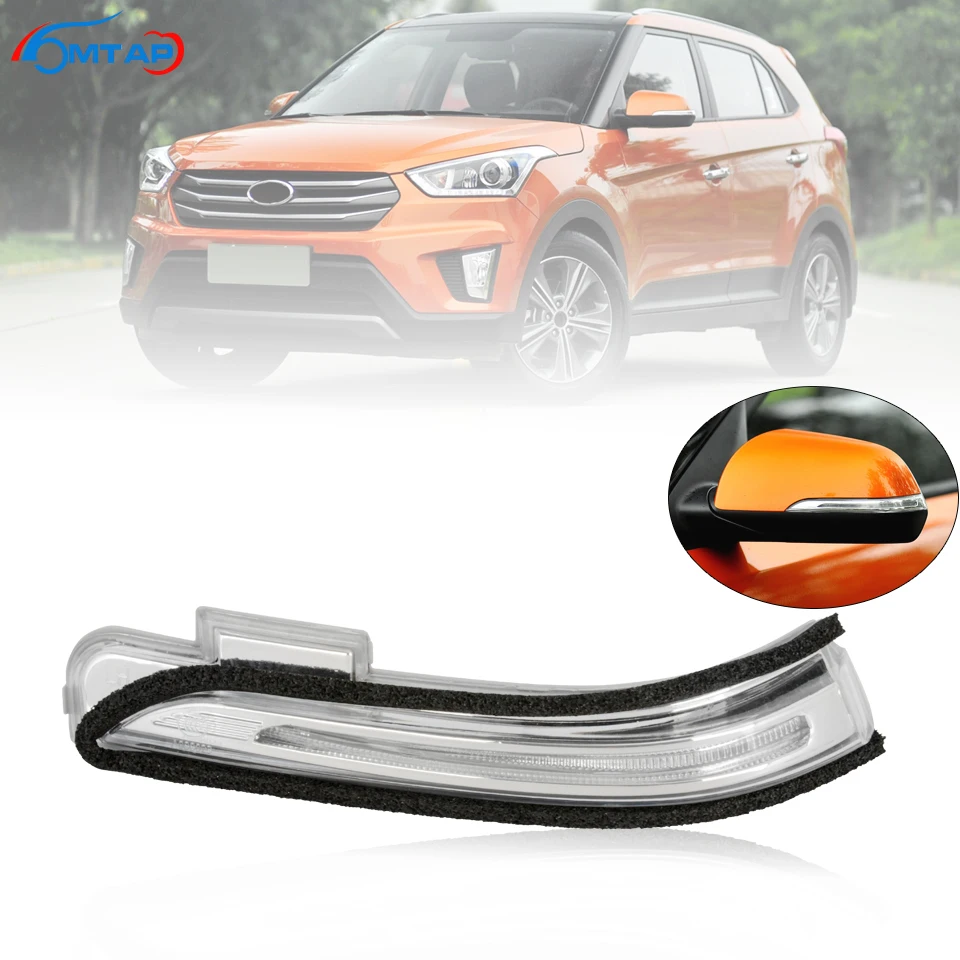 MTAP Exterior Rearview Door Mirror Turn Signal Light Repeater Lamp For Hyundai Creta Ix25 2015 2016 2017 2018 2019 87613-C9000