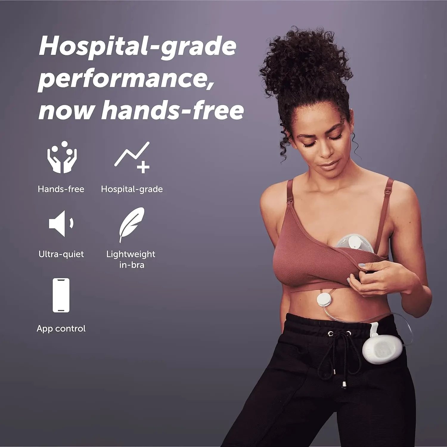 Breast Pump | Hands-Free Wearable Ultra-Quiet Electric Breast Pump with 2-Modes