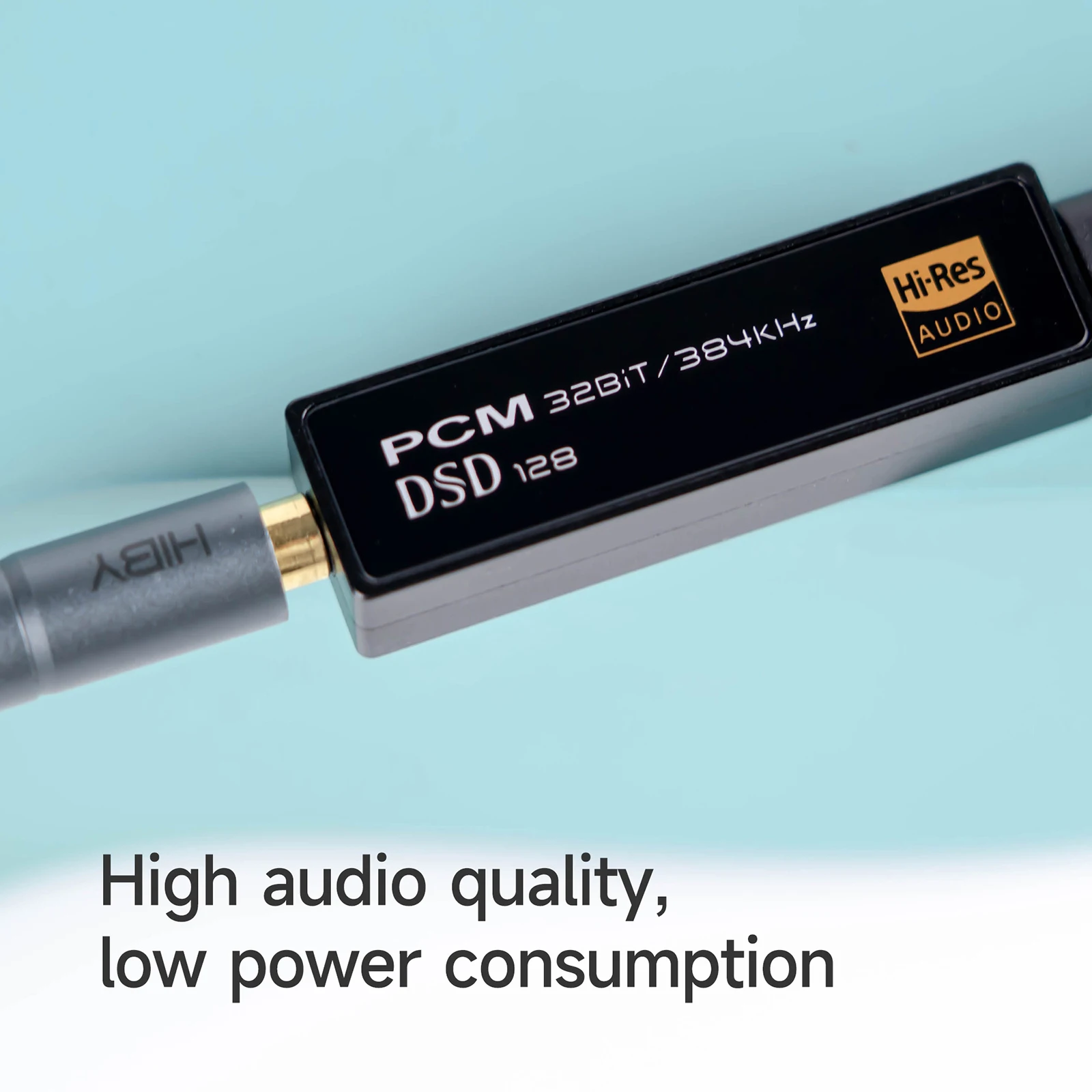 Портативный ЦАП HiBy FC1 с разъемом Type-C на выход 3,5 мм, USB, Hi-Fi декодер, усилитель для наушников DSD128 для Android, iOS, Mac, Win10, ПК, смартфонов