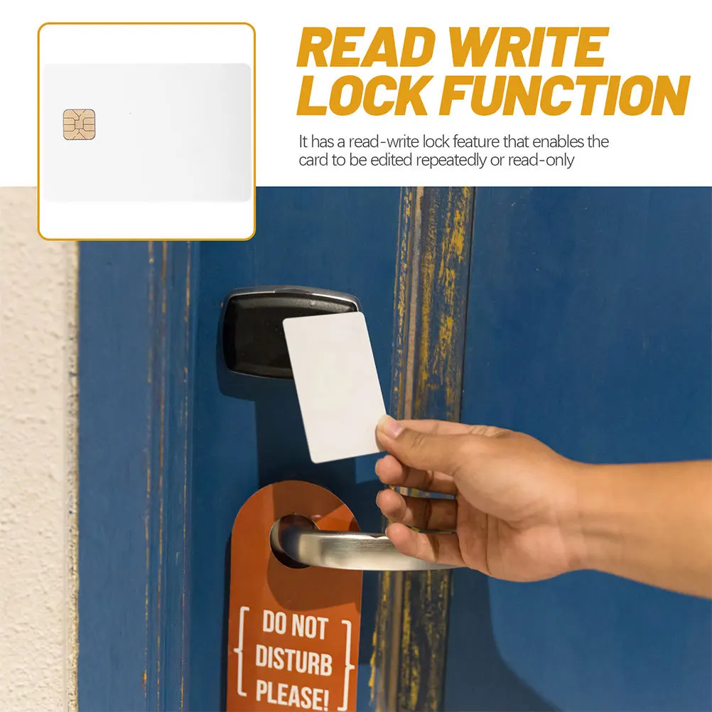 6 قطعة بطاقات تعريف السائق PVC بطاقة ذكية فارغة لنظام التحكم في الوصول بطاقات PVC بيضاء قابلة للطباعة للسائقين #4