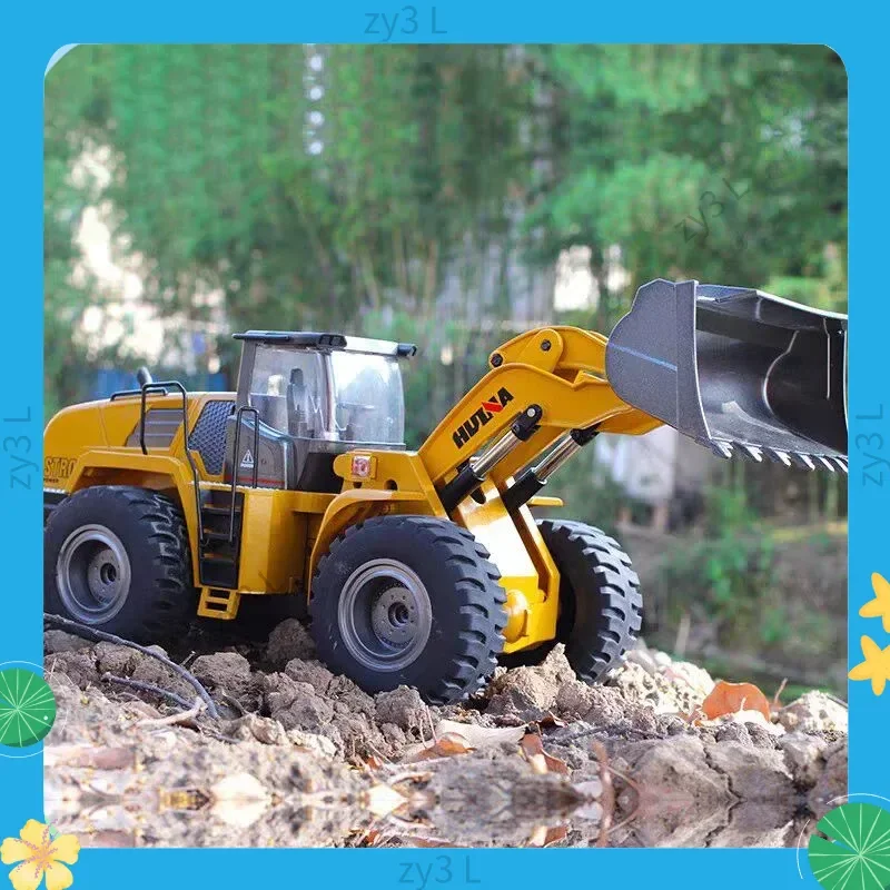 

Huina 1583 Excavator Bulldozer Loading Truck 1:14 Full Scale Ten Way Loading And Unloading Machine Model Engineering Vehicle