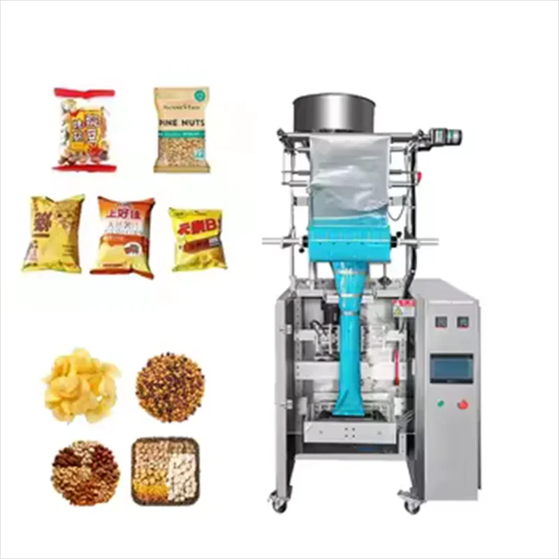 Automatic Tea and Coffee Packaging Machine Multifunctional Pillow Packing Equipment for Tea Granule Inside Vertical Sealer