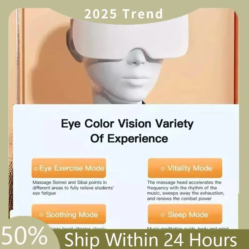 A75X Top Nano Steam Oogzorg Verwarming Massager met Bluetooth Muziek om oogvermoeidheid te verlichten en donkere kringen onder de ogen te verminderen