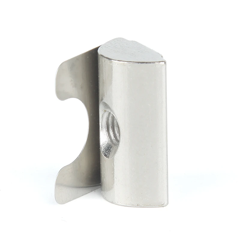 20Pcs M3 M4 M5 M6 M8 EU 20/30/40/45 Hammer Head T Nut Slide Square Shrapnel Steel Ball Nuts Aluminum Extrusion Profile Fasteners