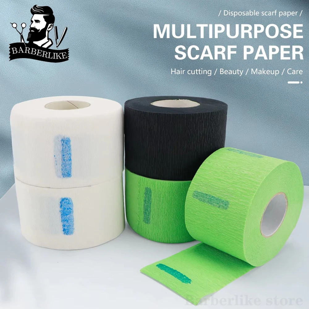 Barbershop 1 Roll Protection Hairdressing Neck Paper Disposable Hair Cutting Accessory Supplies