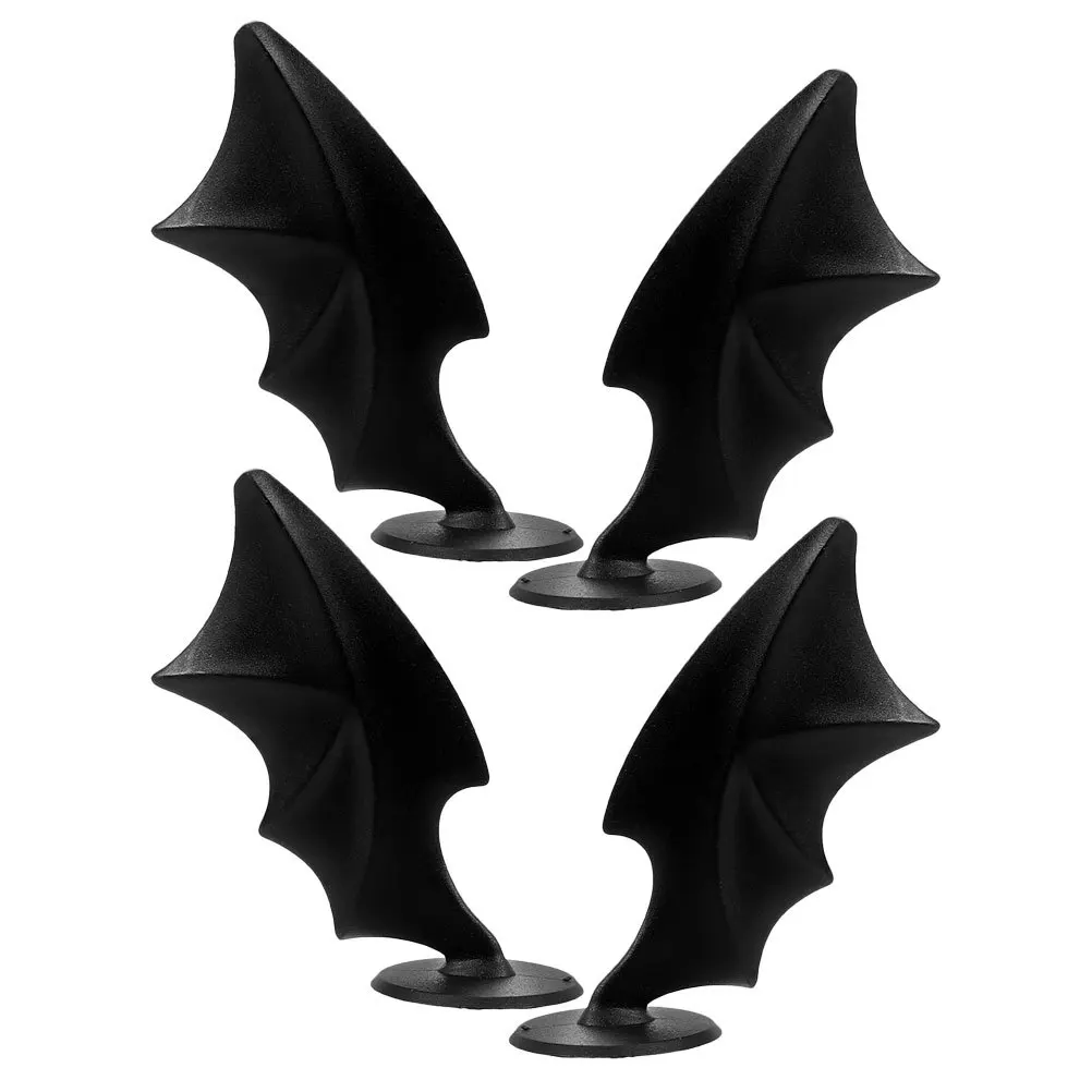 

2Pairs Wings Decor Plastic Accessories for Bags Hats Shoes DIY Creative Wing Decorations Crafts Miniature Wings