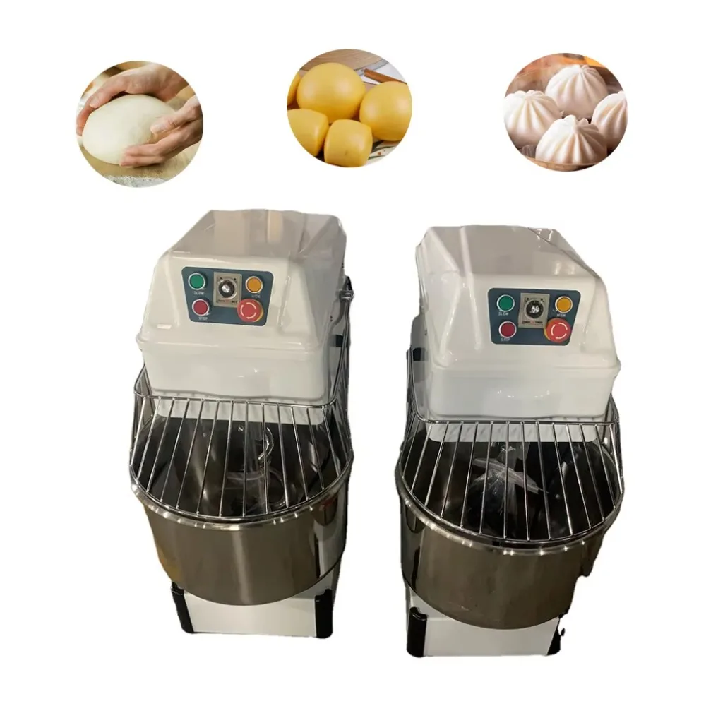 Commercial 20kg Bakery Bread Dough Mixer Spiral 54L Wheat Flour Mixer HJ-CM20KG